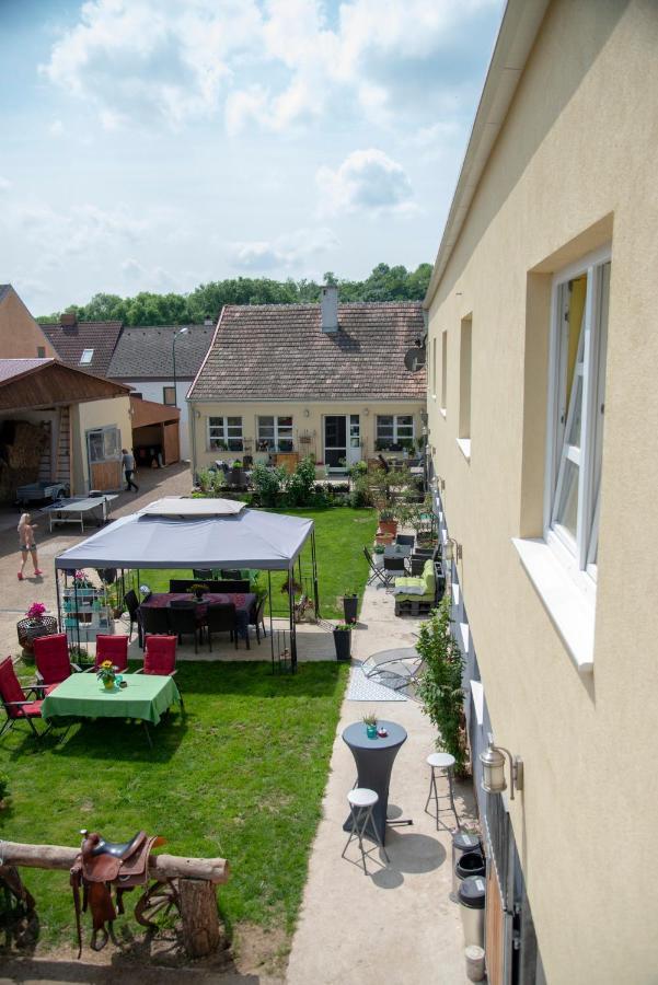Deutsch Haslau Ranchzimmer Am Hippo-Campus Reit- Und Therapiezentrum المظهر الخارجي الصورة