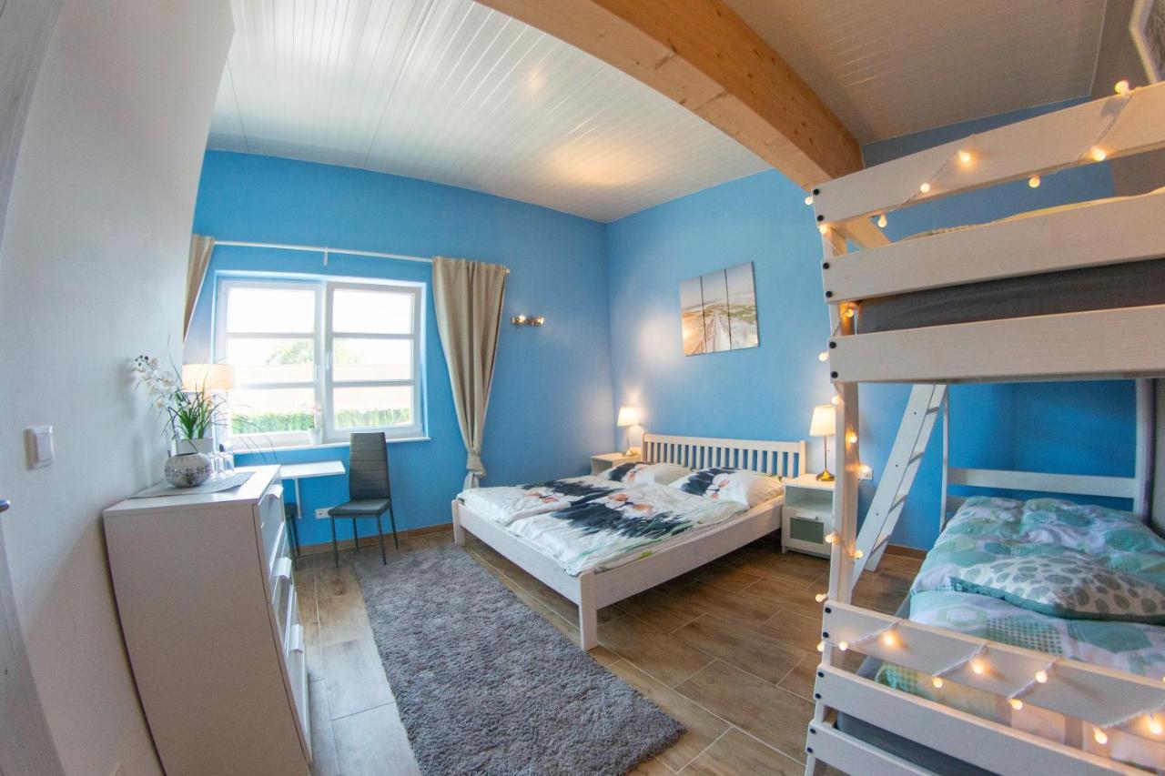 Deutsch Haslau Ranchzimmer Am Hippo-Campus Reit- Und Therapiezentrum المظهر الخارجي الصورة